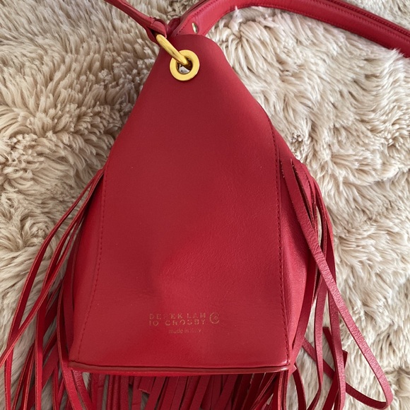 Derek Lam 10 Crosby mini prince fringed bucket bag - Picture 5 of 7